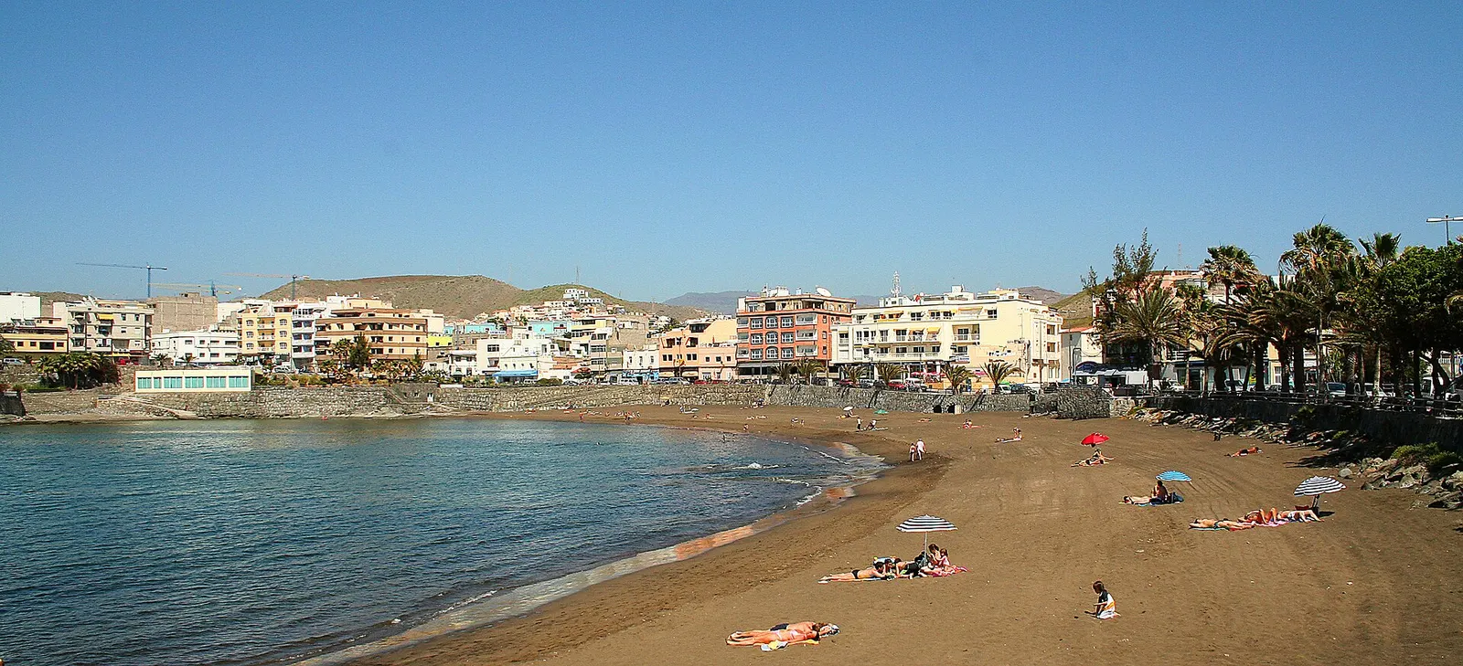 La playa de Arguineguín