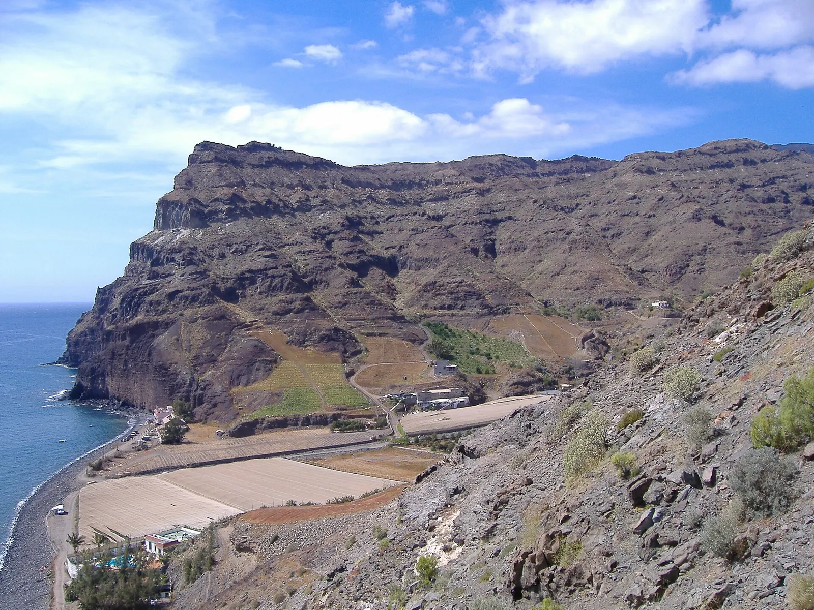 La playa de Taurito, en el municipio de Mogán