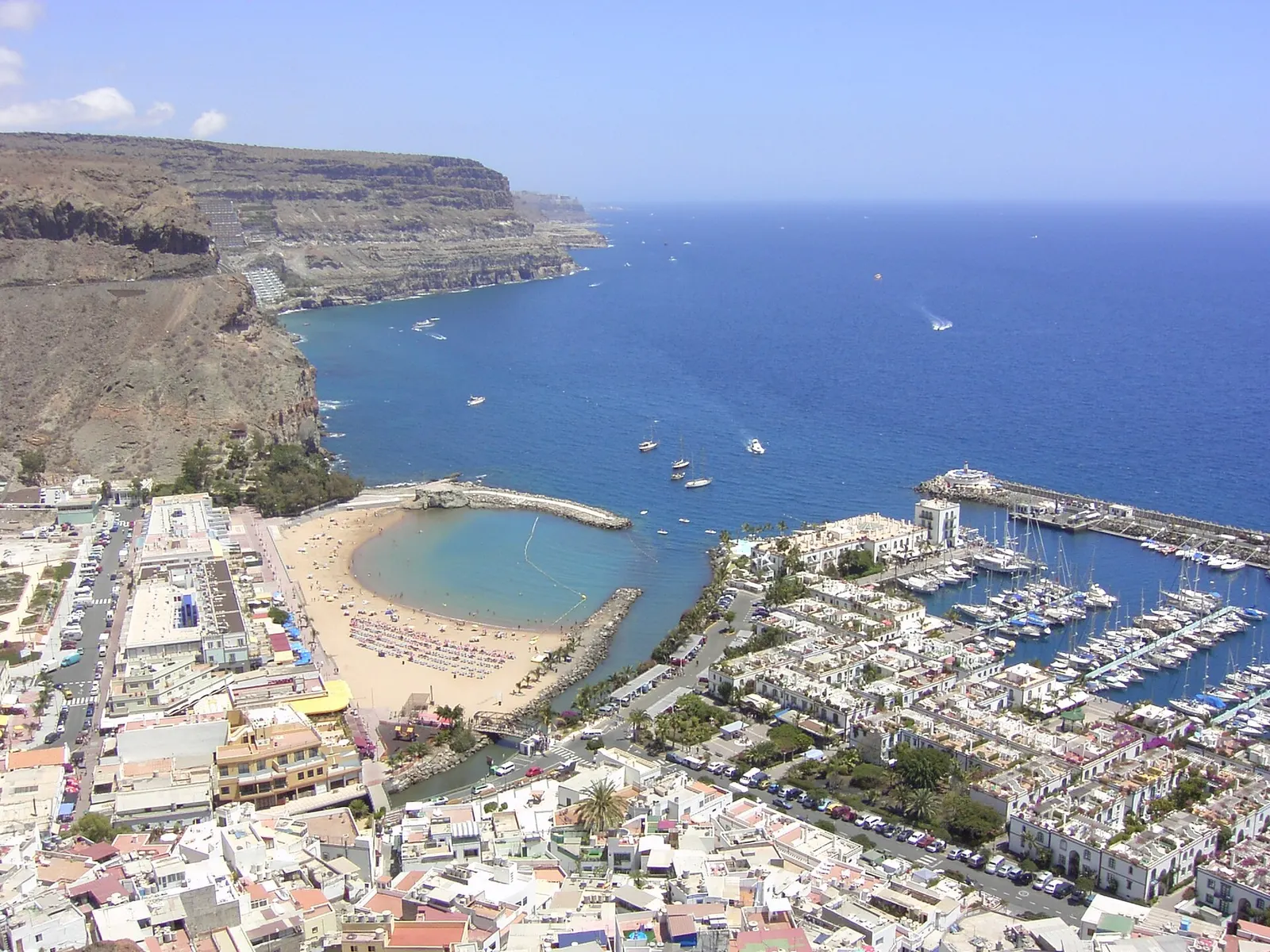 Los canales de Puerto de Mogán