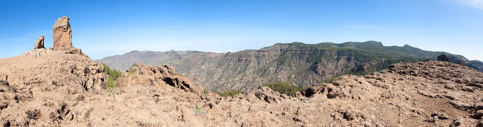 El Roque Nublo, en el centro de Gran Canaria